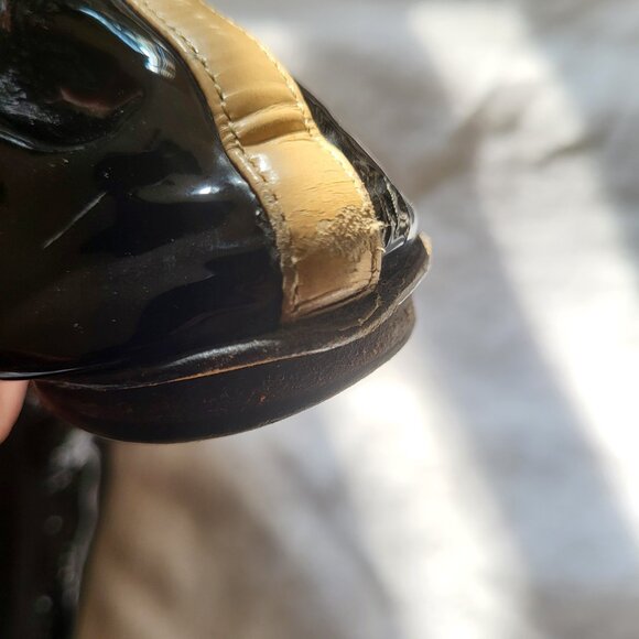 Chanel patent leather ballet flats - Picture 10 of 11